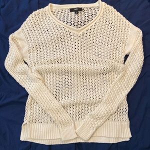 Mossimo crochet sweater. Size petite small